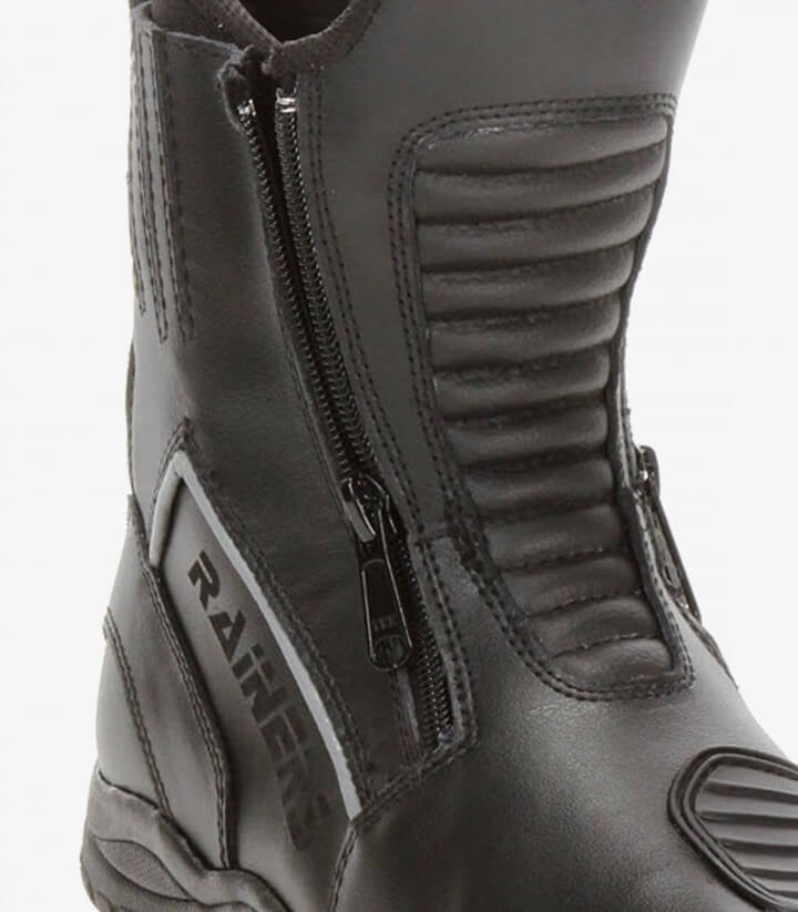 Botas de moto unisex Rainers S-32 negro S32N