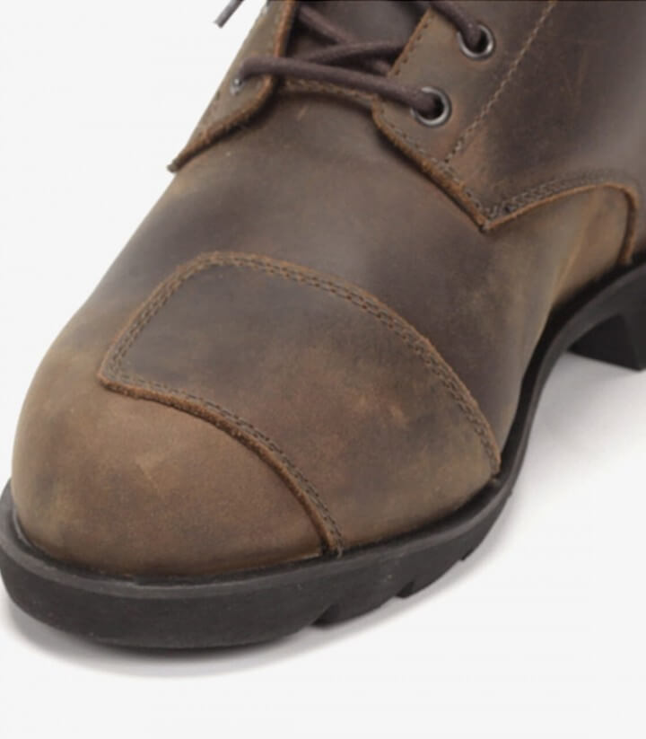 Botas de moto unisex Rainers Verona marrón VERONAMR