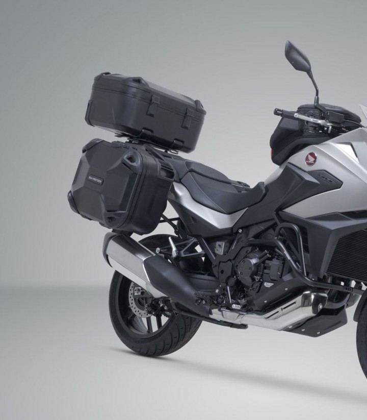SW-MOTECH DUSC Side Cases + 41 L DUSC XL Top Case Set with Carriers Honda NT1100A / NT1100D (DCT) (21, 24), NT1100DE (DCT+ES) (2