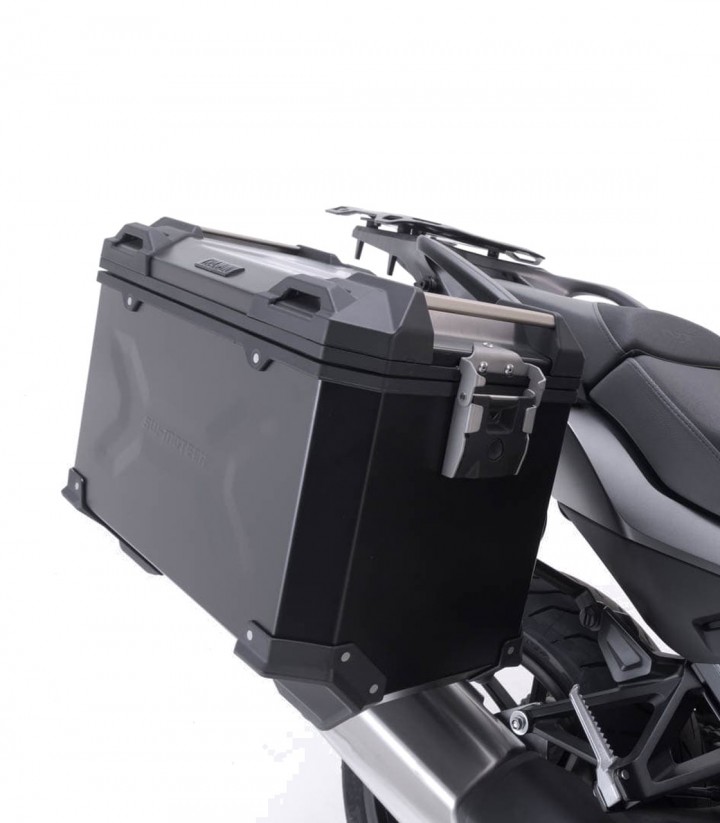 SW-MOTECH TRAX ADV Side Cases + 38 L Top Case Set with Carriers Honda NT1100A / NT1100D (DCT) (21, 24), NT1100DE (DCT+ES) (24) A