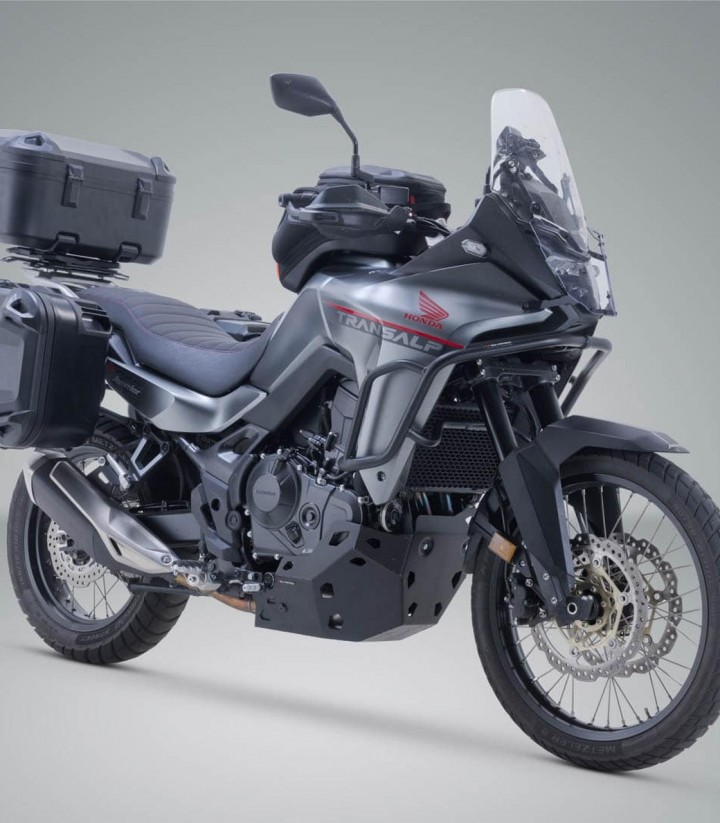 Set Seitenkoffer + Topcase DUSC XL 55 L + Träger Honda XL750 Transalp (22-24) / E-Clutch (25) SW-MOTECH ADV.01.070.66000/B