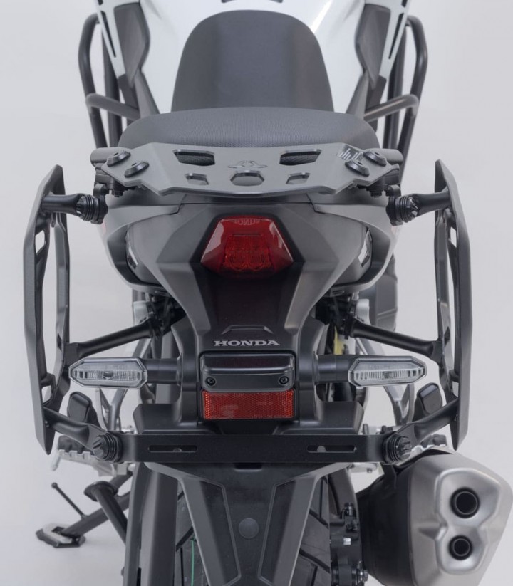 SW-MOTECH DUSC Side Cases + 41 L DUSC L Top Case Set with Carriers Honda CB500X (13-18), NX500 (23) ADV.01.400.65000/B
