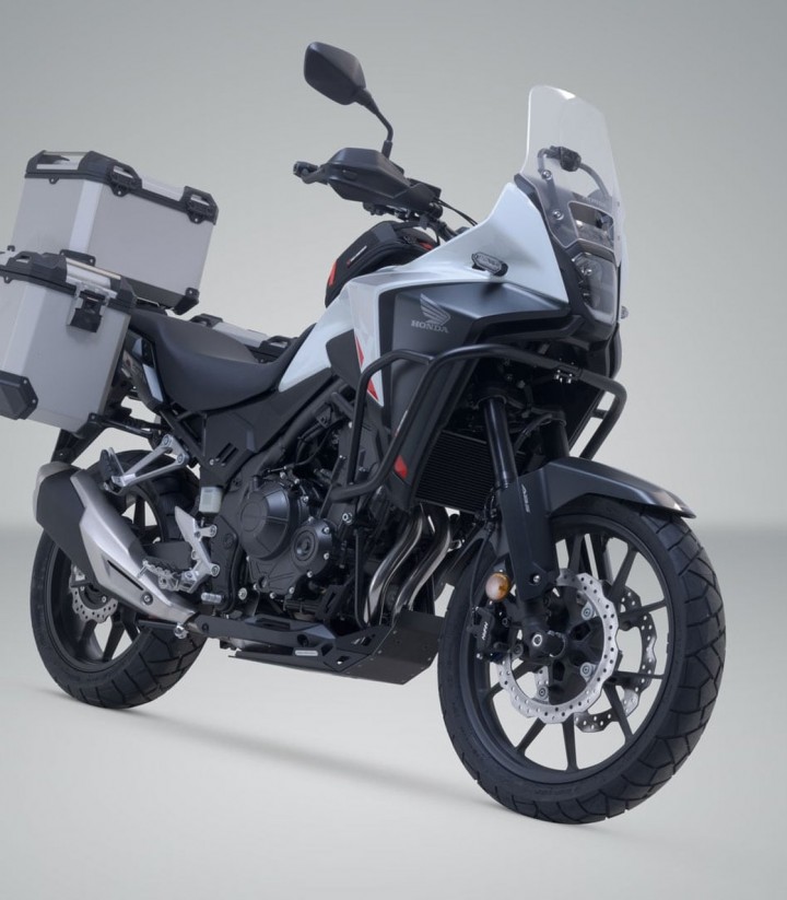 SW-MOTECH TRAX ADV Side Cases + 38 L Top Case Set with Carriers Honda CB500X (13-18), NX500 (23) ADV.01.400.75000/S