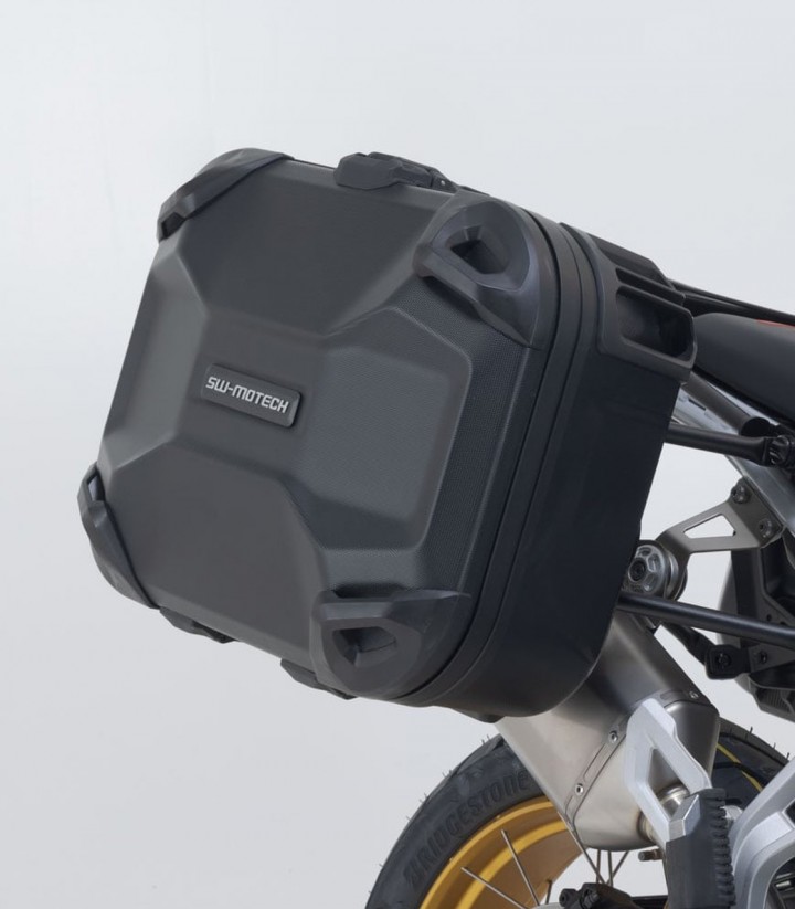 Pack Maletas Laterales + Baúl DUSC L 41 L + Soportes Honda CRF1000L Africa Twin (15-17) SW-MOTECH ADV.01.622.65000/B