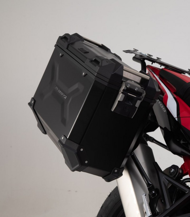 SW-MOTECH TRAX ADV Side Cases + 38 L Top Case Set with Carriers Honda CRF1100L Africa Twin (19-21) ADV.01.950.75002/B