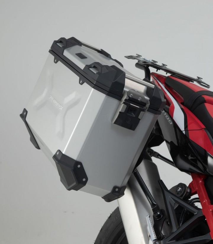 SW-MOTECH TRAX ADV Side Cases + 38 L Top Case Set with Carriers Honda CRF1100L Africa Twin (19-21) ADV.01.950.75002/S