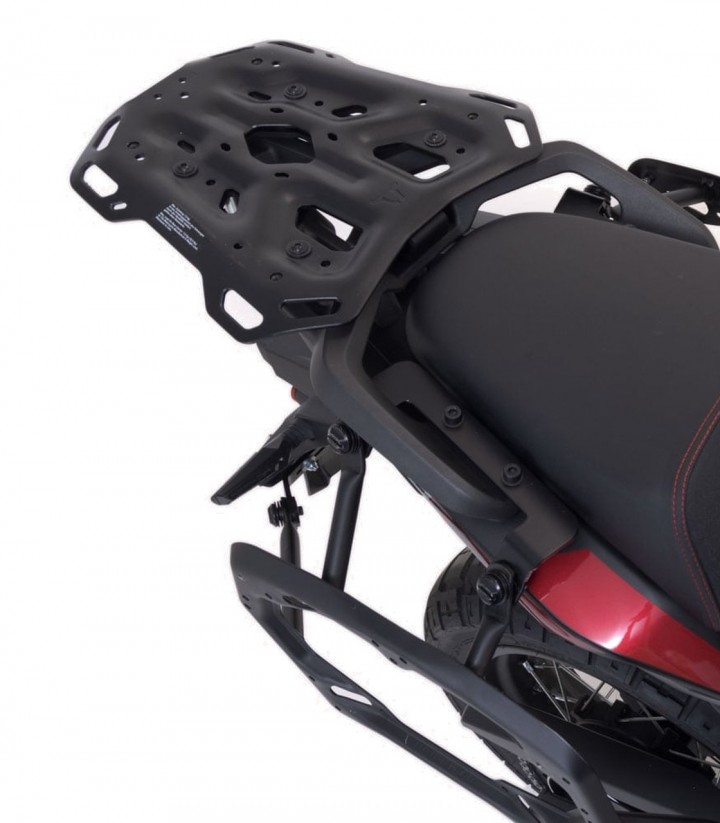 Pack Maletas Laterales + Baúl 38 L TRAX ADV en Plateado + Soportes VOGE 650DS (21) SW-MOTECH ADV.02.049.75000/S
