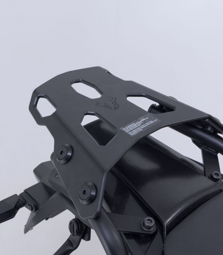 Pack Maletas Laterales + Baúl 38 L TRAX ADV en Plateado + Soportes KTM 125/390 Enduro R/SMC R, 250/390 Adventure (25) SW-MOTECH