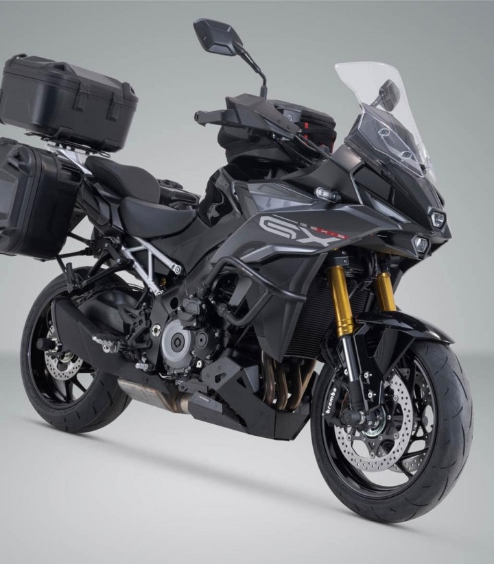 Pack Maletas Laterales + Baúl DUSC L 41 L + Soportes Suzuki GSX-S1000GX (23) SW-MOTECH ADV.05.601.65000/B