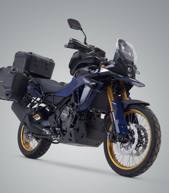 SW-MOTECH DUSC Side Cases + 41 L DUSC L Top Case Set with Carriers Suzuki V-Strom 800 (22) ADV.05.845.65000/B