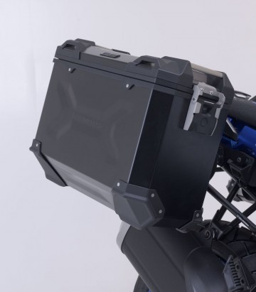 Pack Maletas Laterales + Baúl 38 L TRAX ADV en Negro + Soportes Suzuki V-Strom 1050 (19-20) SW-MOTECH ADV.05.936.75001/B