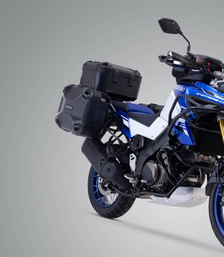 SW-MOTECH DUSC Side Cases + 41 L DUSC L Top Case Set with Carriers Suzuki V-Strom 1050DE (21) ADV.05.965.65000/B