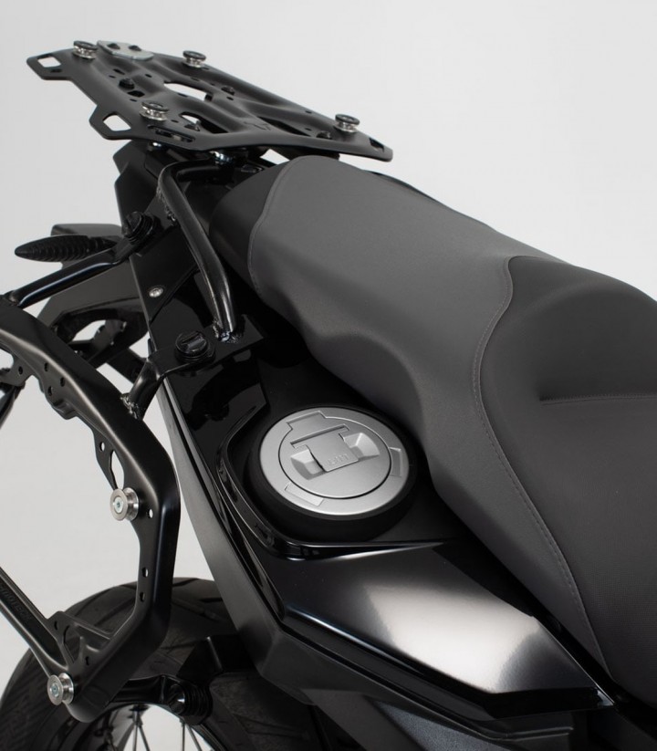 Set Seitenkoffer + Topcase DUSC L 41 L + Träger BMW F 650/700/800 GS (07-18) SW-MOTECH ADV.07.559.65000/B