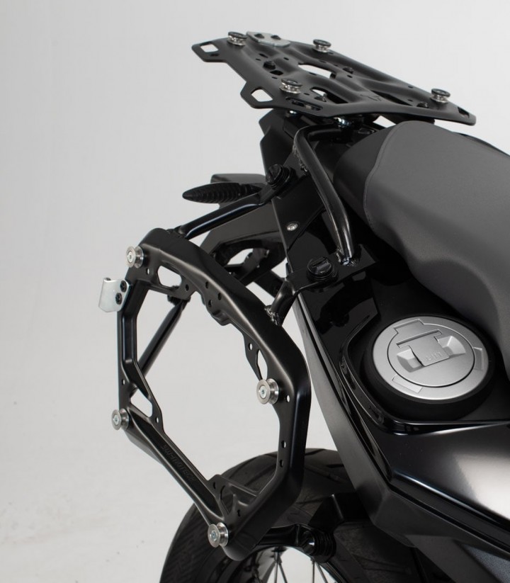 Pack Maletas Laterales + Baúl DUSC XL 55 L + Soportes BMW F 650/700/800 GS (07-18) SW-MOTECH ADV.07.559.66000/B
