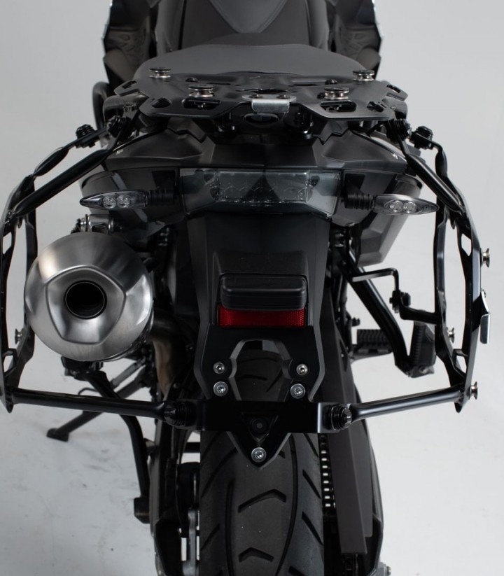 Pack Maletas Laterales + Baúl DUSC XL 55 L + Soportes BMW F 650/700/800 GS (07-18) SW-MOTECH ADV.07.559.66000/B