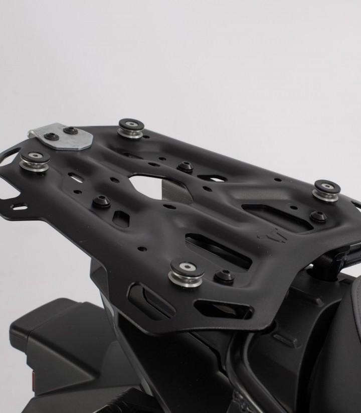 Pack Maletas Laterales + Baúl 38 L TRAX ADV en Plateado + Soportes BMW F 650/700/800 GS (07-18) SW-MOTECH ADV.07.559.75002/S