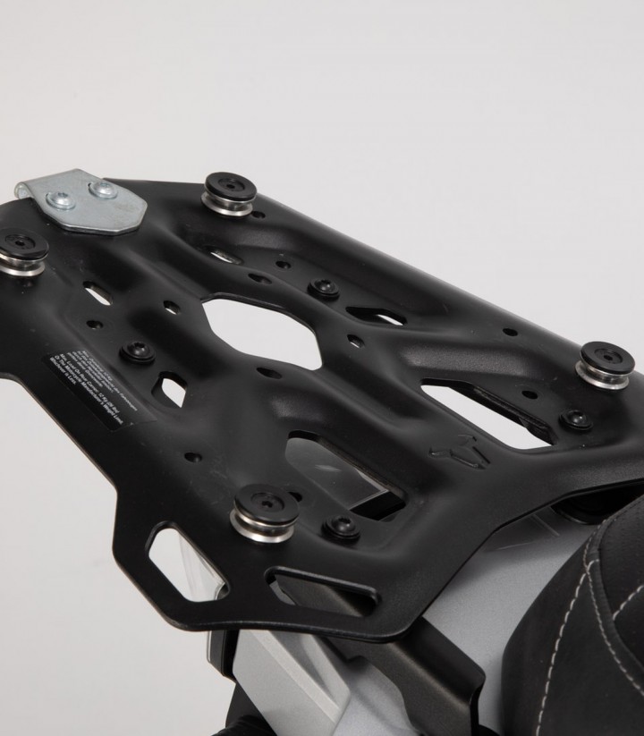 Pack Maletas Laterales + Baúl 38 L TRAX ADV en Negro + Soportes BMW R 1200 GS LC Adventure (13-18), R 1250 GS Adventure (18-24)
