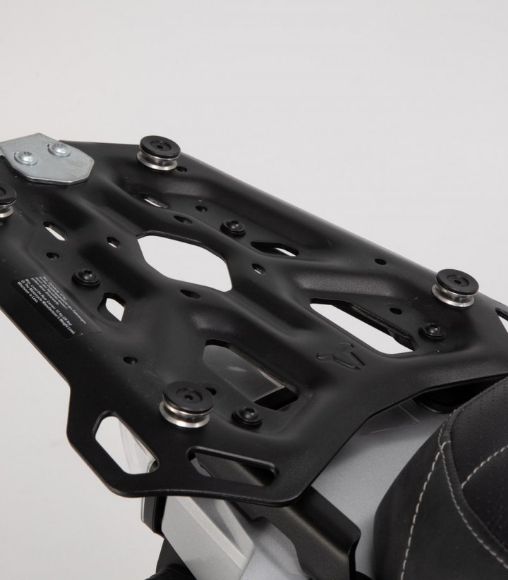 Pack Maletas Laterales + Baúl 38 L TRAX ADV en Plateado + Soportes BMW R 1200 GS LC Adventure (13-18), R 1250 GS Adventure (18-2