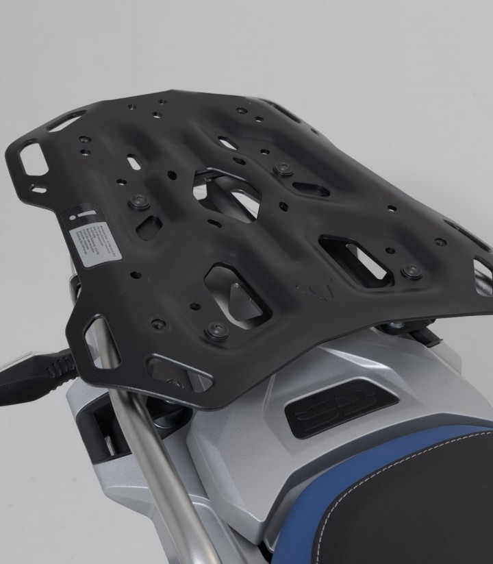 Set Seitenkoffer + Topcase 38 L TRAX ADV in Silber + Träger BMW R 1250 GS / GS Adventure (21-24) SW-MOTECH ADV.07.664.75300/S