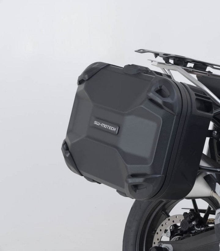 Pack Maletas Laterales + Baúl DUSC XL 55 L + Soportes BMW F 750/800/850 GS (17-23) SW-MOTECH ADV.07.897.66100/B