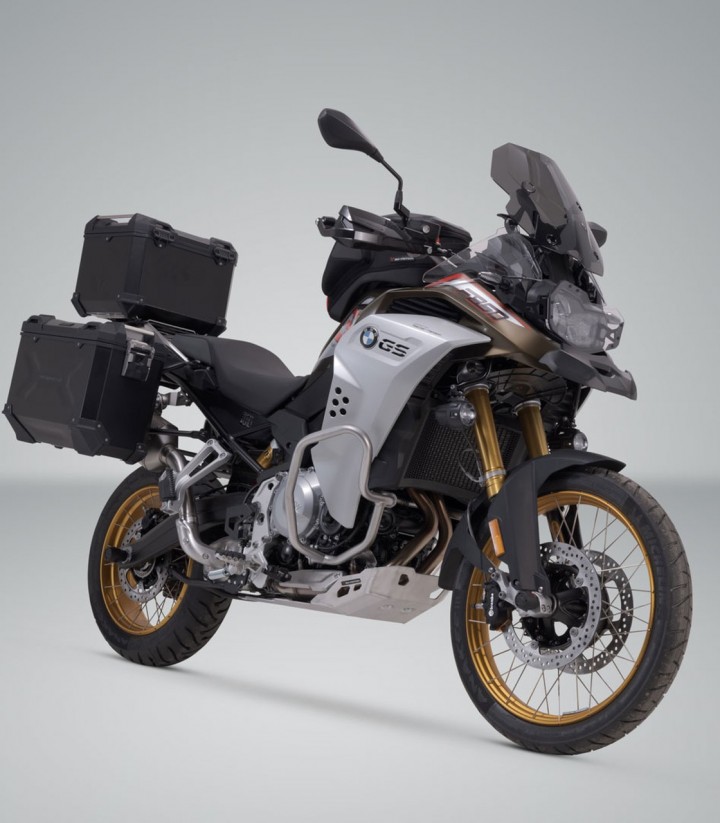 SW-MOTECH TRAX ADV Side Cases + 38 L Top Case Set with Carriers BMW F 850 GS Adventure (20) ADV.07.897.75200/B