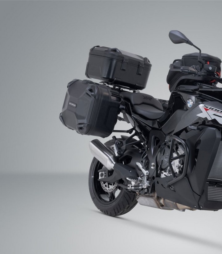 Pack Maletas Laterales + Baúl DUSC L 41 L + Soportes BMW S 1000 XR (19-23) SW-MOTECH ADV.07.954.65000/B