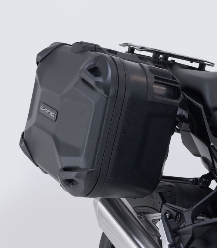 Set Seitenkoffer + Topcase DUSC XL 55 L + Träger BMW S 1000 XR (19-23) SW-MOTECH ADV.07.954.66000/B