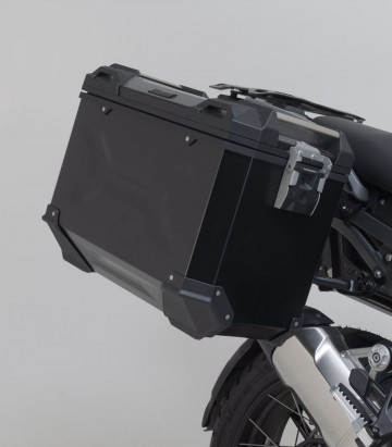 Pack Maletas Laterales + Baúl 38 L TRAX ADV en Negro + Soportes BMW R 1300 GS Adventure (24) SW-MOTECH ADV.07.976.75000/B