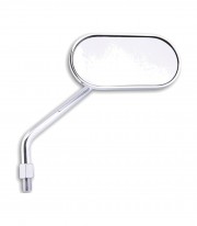 Highsider Right Handlebar Mirror Agila Oval without E-Approval in Chrome