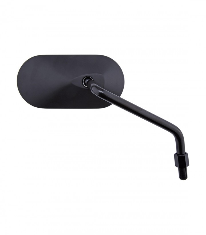 Lenkerspiegel rechts Highsider Agila oval ohne E-Zulassung in Schwarz