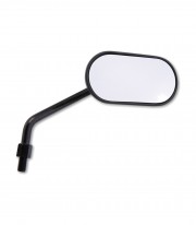 Retrovisor Derecho de Manillar Highsider Agila Oval sin Homologación E en Negro