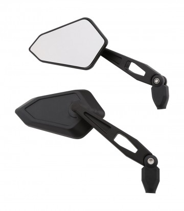 Highsider Handlebar Mirrors Booster in Black
