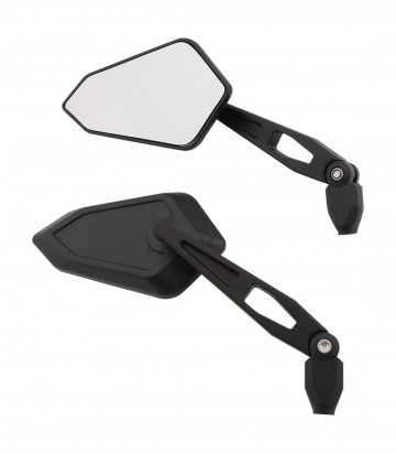 Lenkerspiegel Highsider Booster in Schwarz