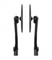 Retrovisores de Manillar Highsider Montana-Slim en Negro Mate