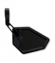 Highsider Handlebar Mirrors Nova-Race in Satin Black