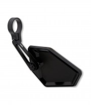 Highsider Handlebar Mirrors Nova-Race in Satin Black