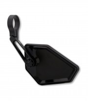 Highsider Handlebar Mirrors Nova-Race in Satin Black