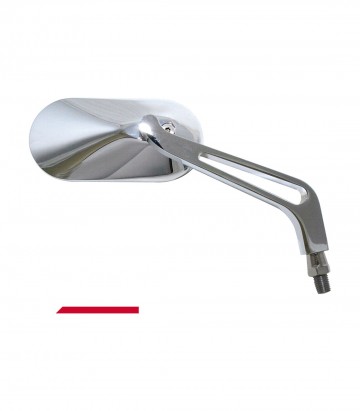 Retrovisores de Manillar Highsider Oval en Cromado
