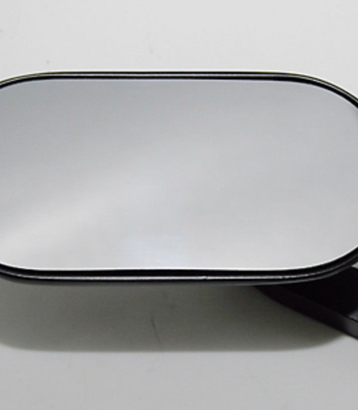 Retrovisores de Manillar Highsider Oval en Negro