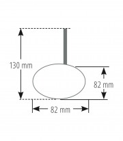 Highsider Handlebar Mirrors Round in Black