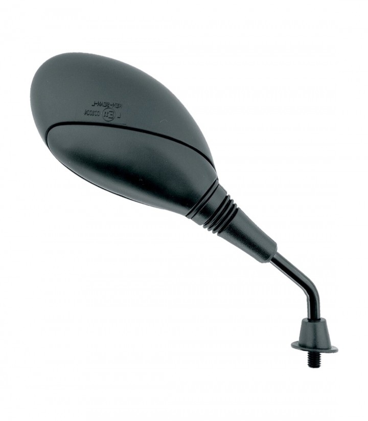 Lenkerspiegel rechts Highsider Standard M8 x 1,25 Linksgewinde in Schwarz