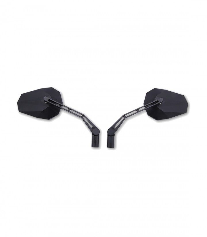 Lenkerspiegel Highsider Stealth-X1 in Schwarz