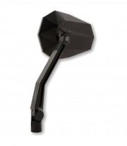 Highsider Handlebar Mirrors Stealth-X2 with LED Turn Signals in Black