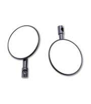 Highsider Handlebar Mirrors Superbike in Black