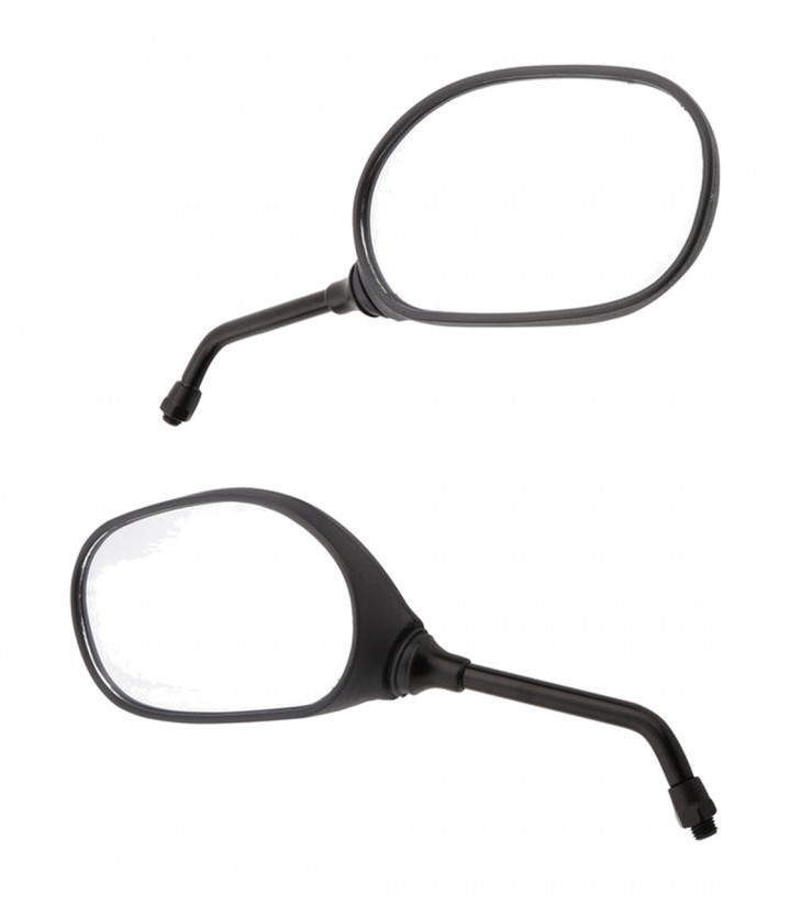 Retrovisores de Manillar Highsider Universal en Negro