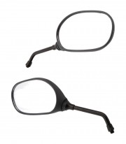 Retrovisores de Manillar Highsider Universal en Negro