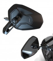 Highsider Right Handlebar Mirror Ventura Force-Evo in Black