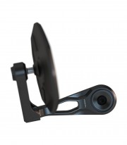 Retrovisor Derecho de Manillar Highsider Ventura Force-Evo en Negro