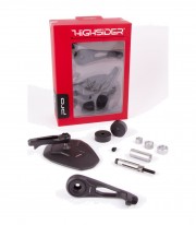 Highsider Right Handlebar Mirror Ventura Force-Evo in Black