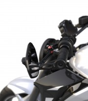 Highsider Right Handlebar Mirror Ventura Force-Evo in Black